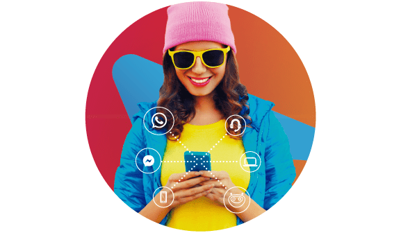 Estrategia omnicanal para optimizar la interacción con el cliente.